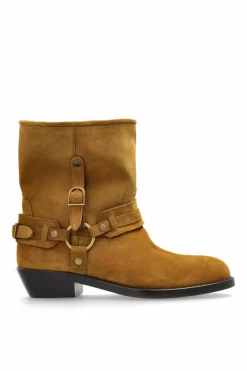 Isabel Marant BROWN "Ildred" ankle boots