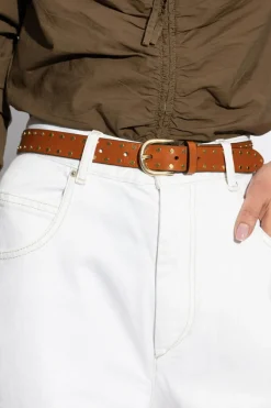 Isabel Marant BROWN Leather belt Zap