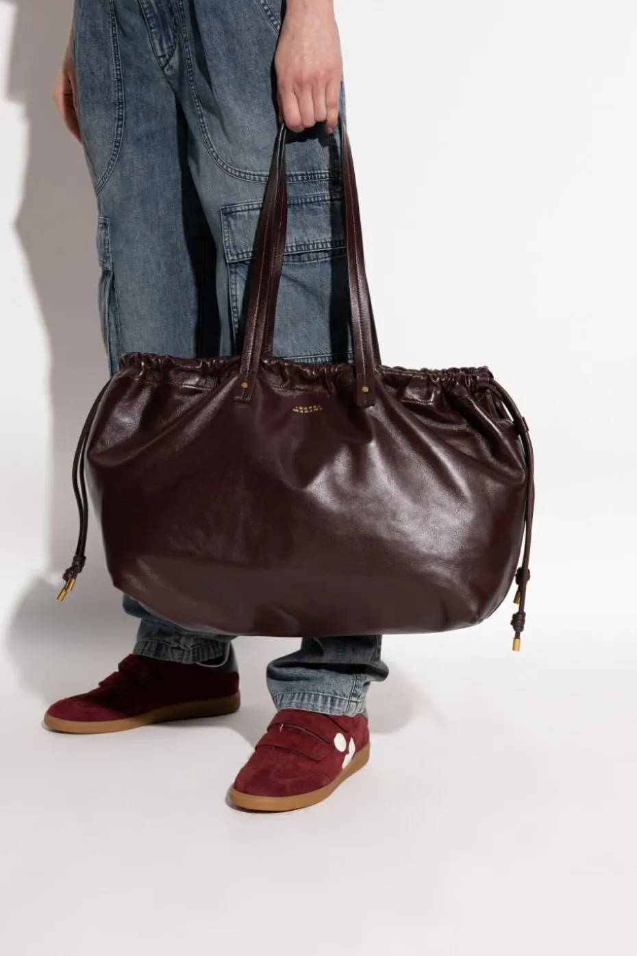 Isabel Marant BROWN Shopper bag "Silven"