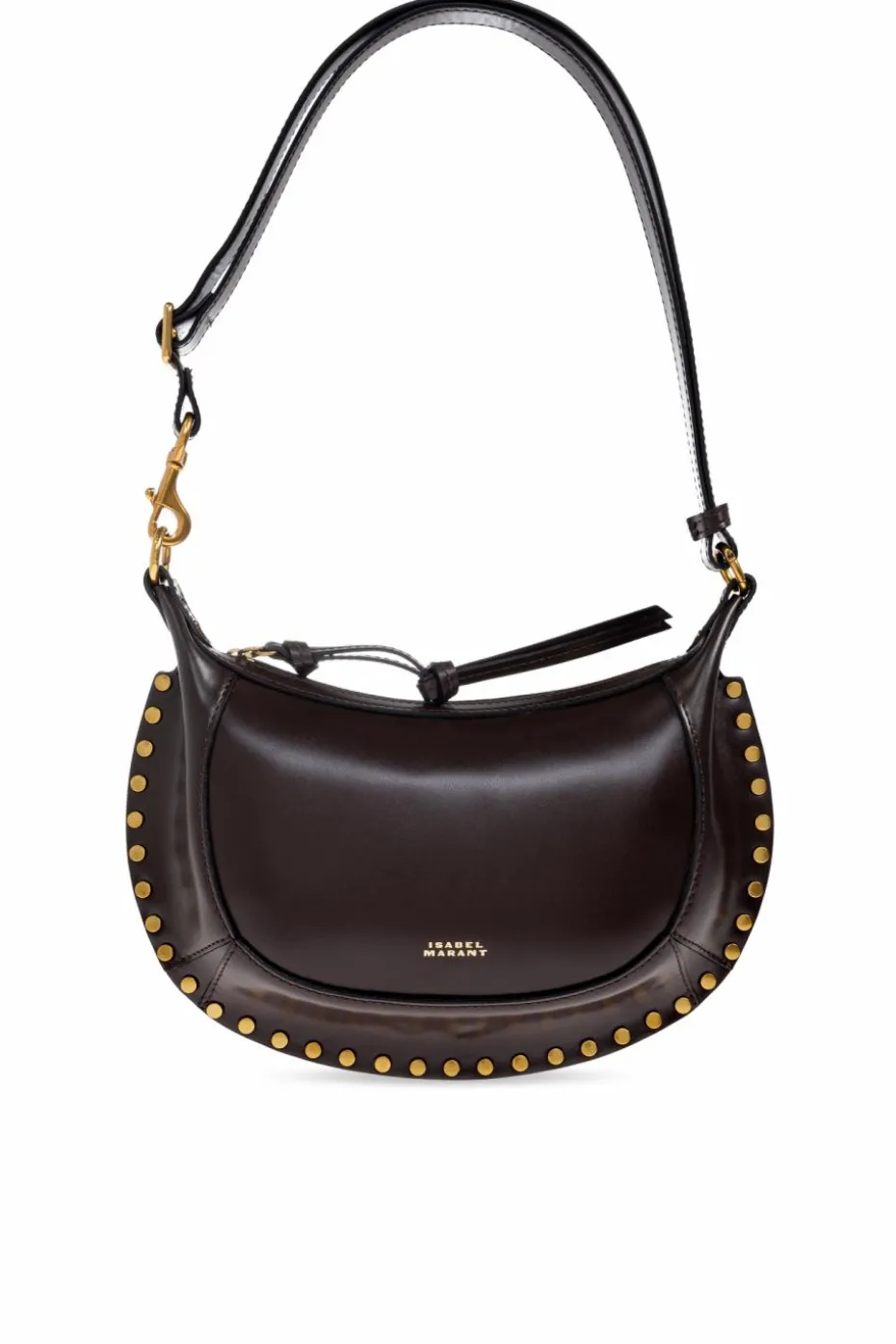 Isabel Marant BROWN Shoulder bag "Oskan Moon"