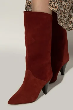 Isabel Marant BURGUNDY Heeled boots Lirina
