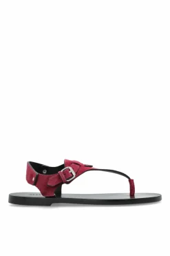 Isabel Marant BURGUNDY Sandals Akel