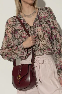 Isabel Marant BURGUNDY Shoulder bag Altay Small