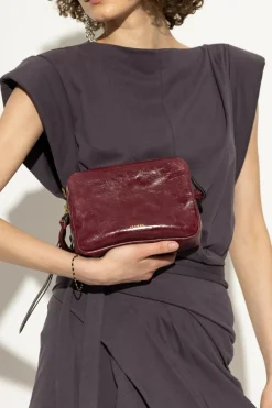 Isabel Marant BURGUNDY Shoulder bag "Wardy"