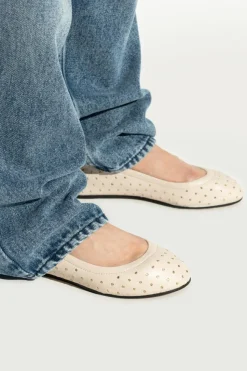 Isabel Marant cream Ballet Flats Belnca