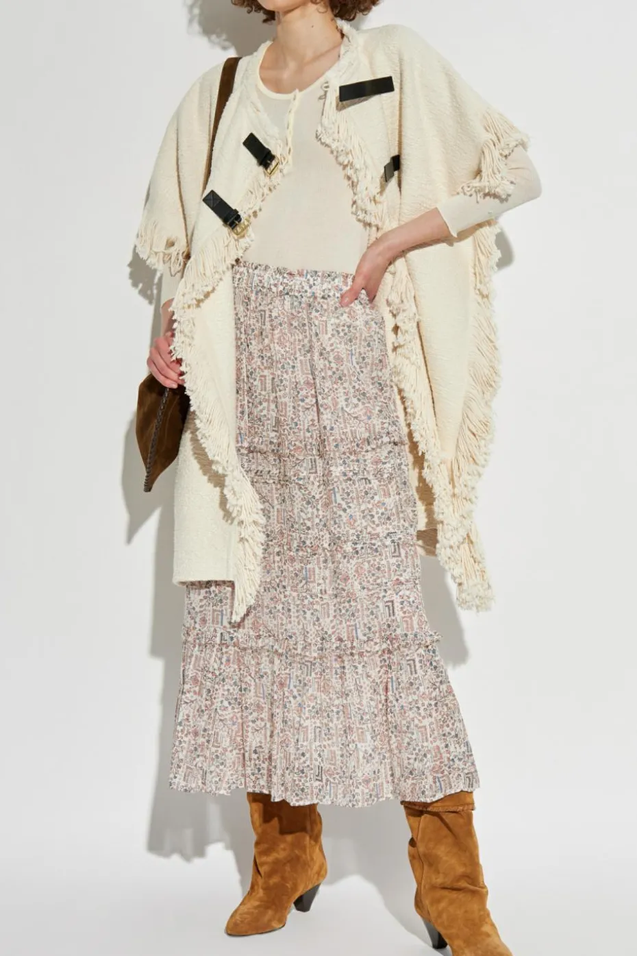 Isabel Marant cream Poncho `Greya`