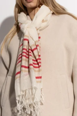 Isabel Marant cream Scarf ‘Izali’