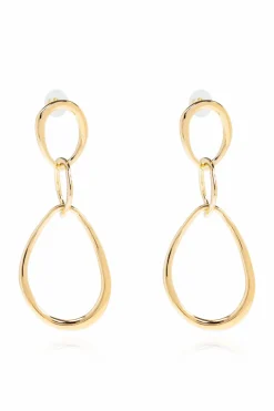 Isabel Marant GOLD Brass Earrings by Isabel Marant