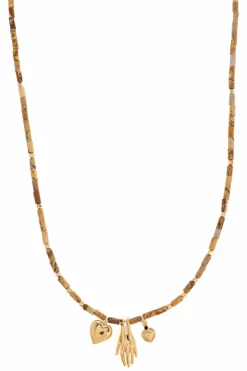 Isabel Marant GOLD Short necklace with pendants