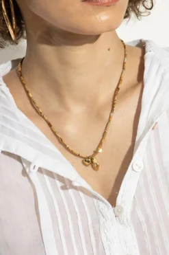 Isabel Marant GOLD Short necklace with pendants