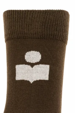 Isabel Marant GREEN "Siloki" socks