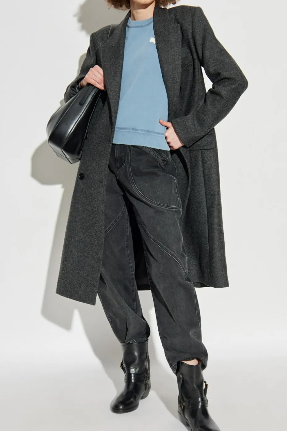 Isabel Marant GREY "Irene" coat