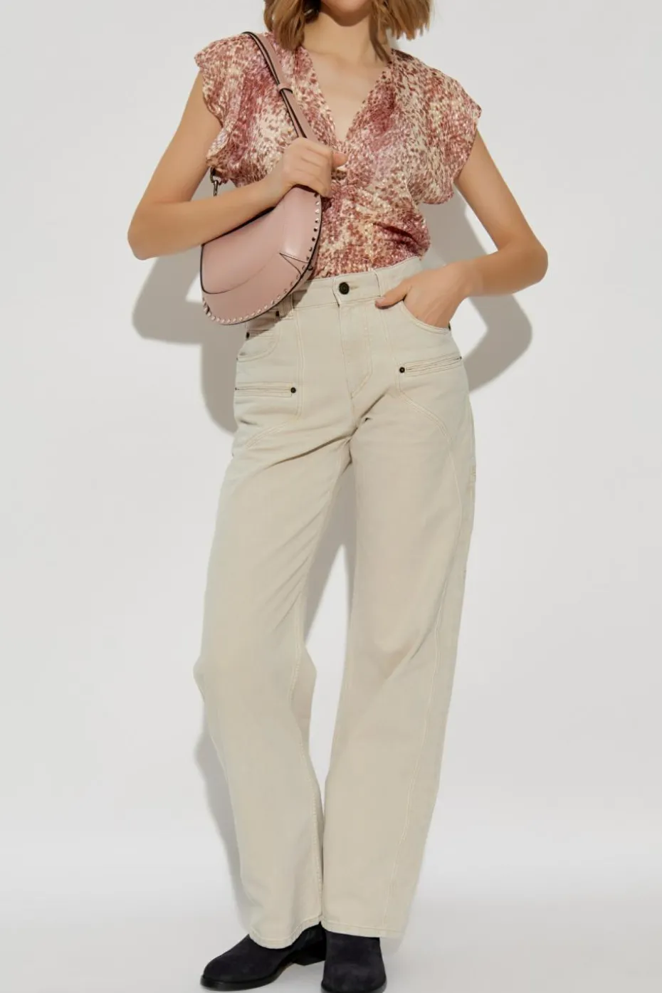 Isabel Marant PINK Top Lonea