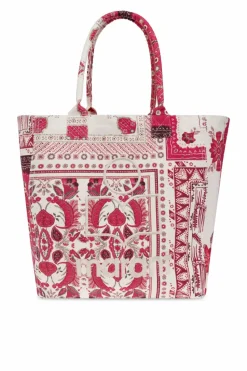 Isabel Marant RED Bag Yenky in shopper style