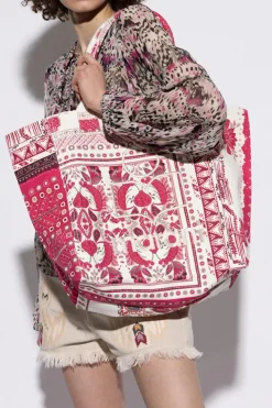 Isabel Marant RED Bag Yenky in shopper style