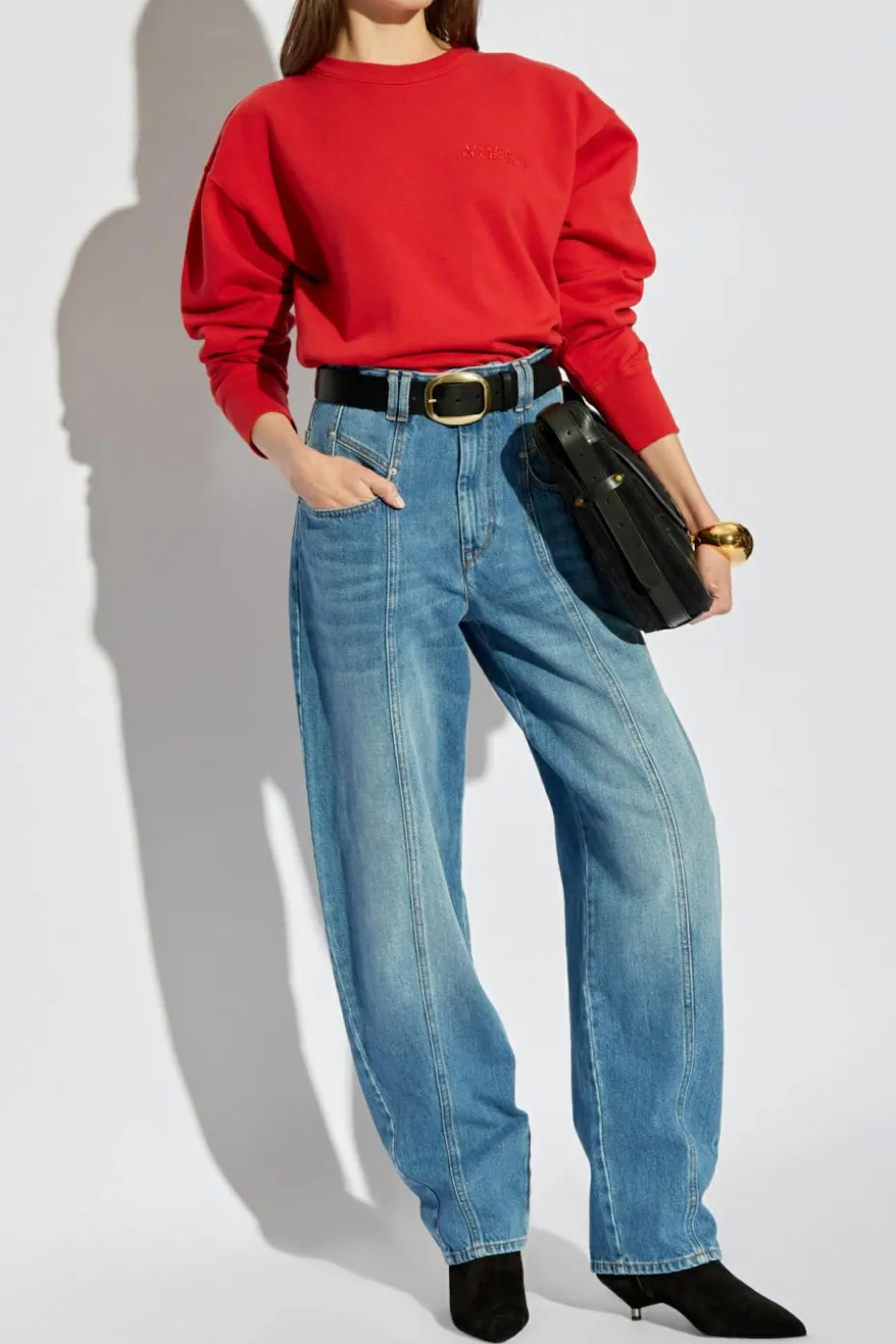 Isabel Marant RED Sweatshirt Shad