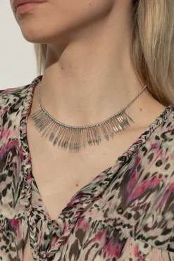 Isabel Marant SILVER Brass necklace