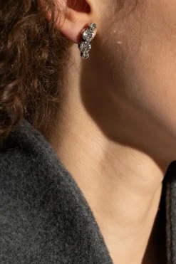 Isabel Marant SILVER Brass earrings