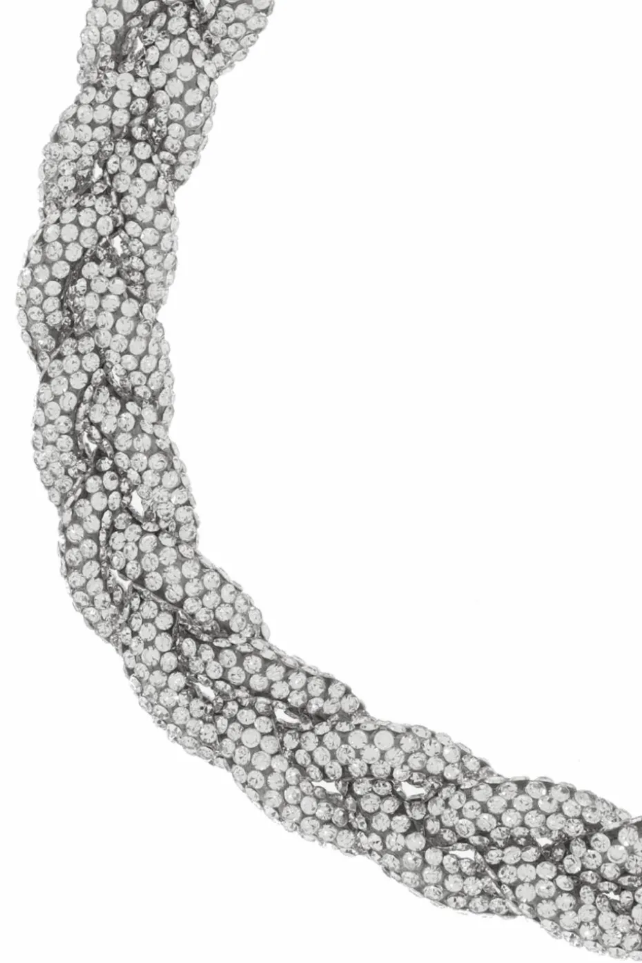 Isabel Marant SILVER Choker with crystals