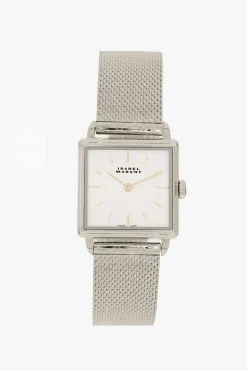 Isabel Marant SILVER Watch with logo