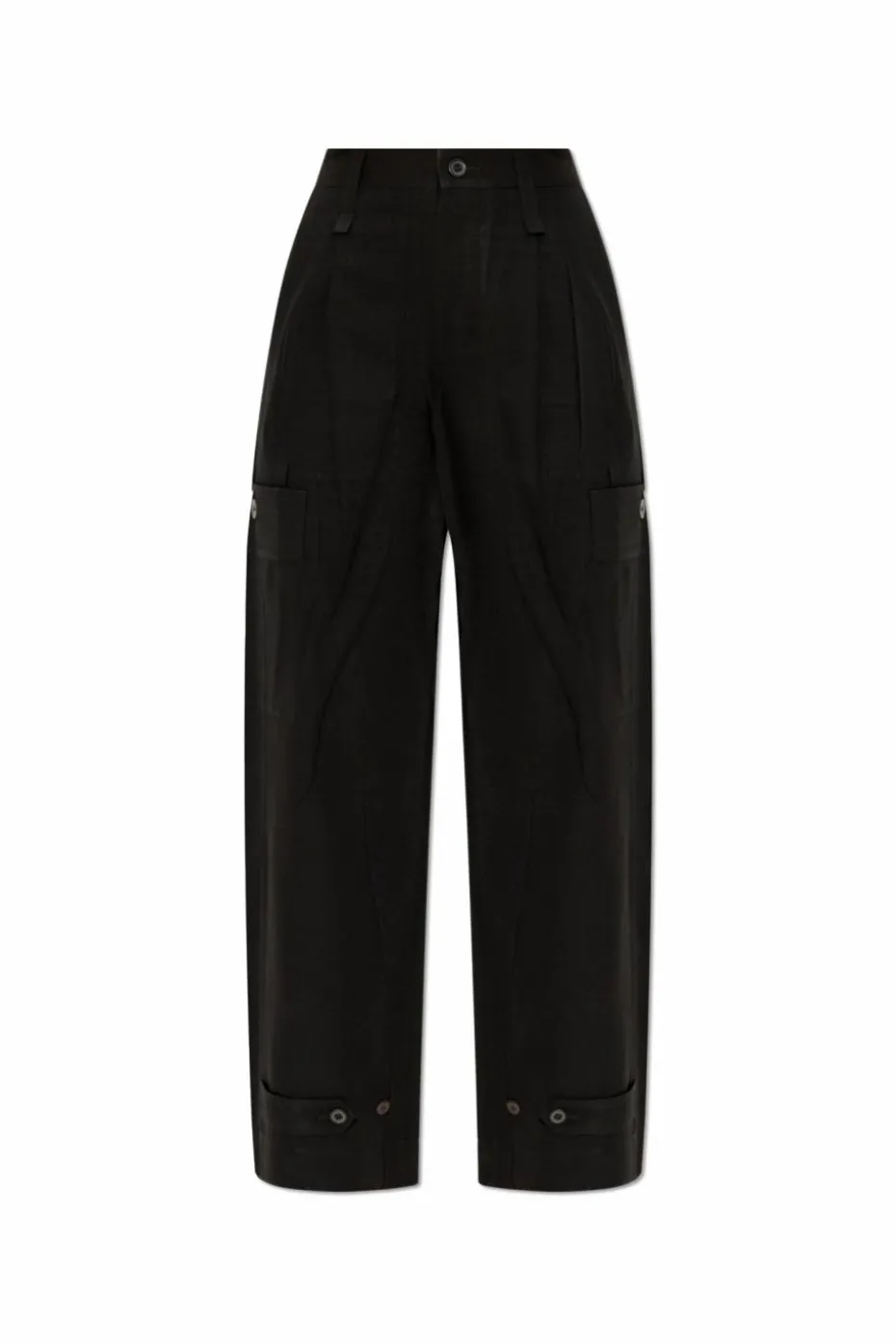 Issey Miyake BLACK Pants with pockets