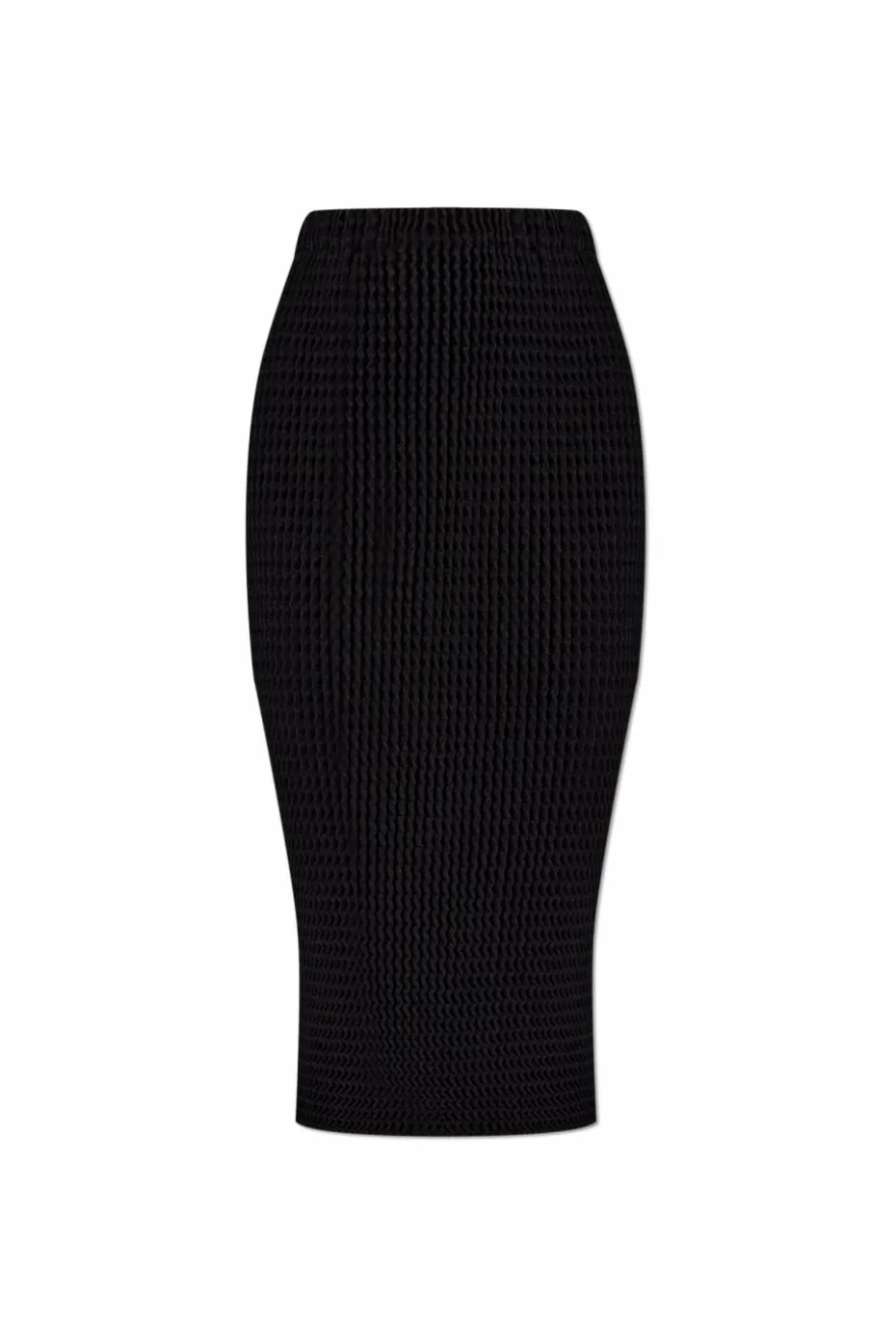 Issey Miyake BLACK Pleated skirt