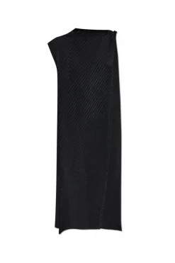 Issey Miyake BLACK Pleated dress