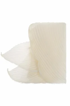 Issey Miyake cream Pleated scarf