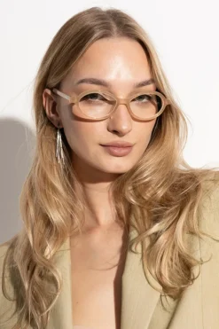 Jacquemus beige Corrective glasses