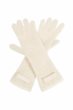 Jacquemus beige Gloves with logo