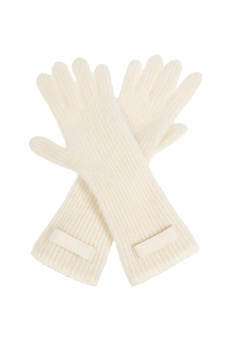 Jacquemus beige Gloves with logo