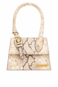 Jacquemus beige ‘Le Chiquito Moyen Boucle’ shoulder bag