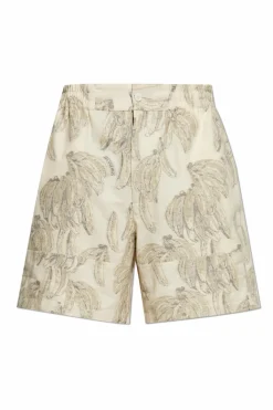 Jacquemus beige Patterned shorts