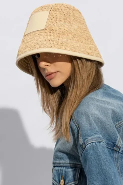 Jacquemus beige Straw hat