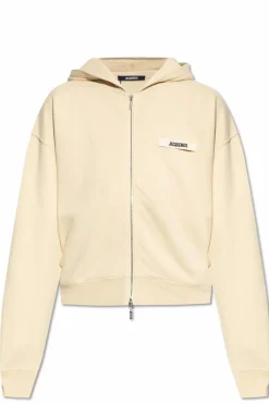 Jacquemus beige Sweatshirt with logo