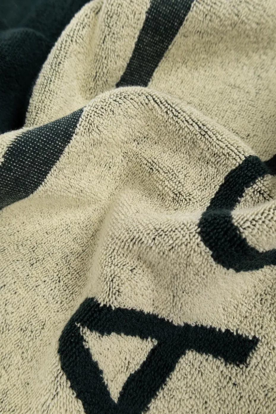 Jacquemus beige Towel with logo
