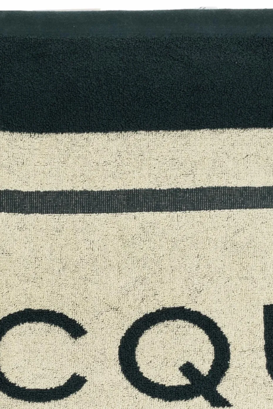 Jacquemus beige Towel with logo