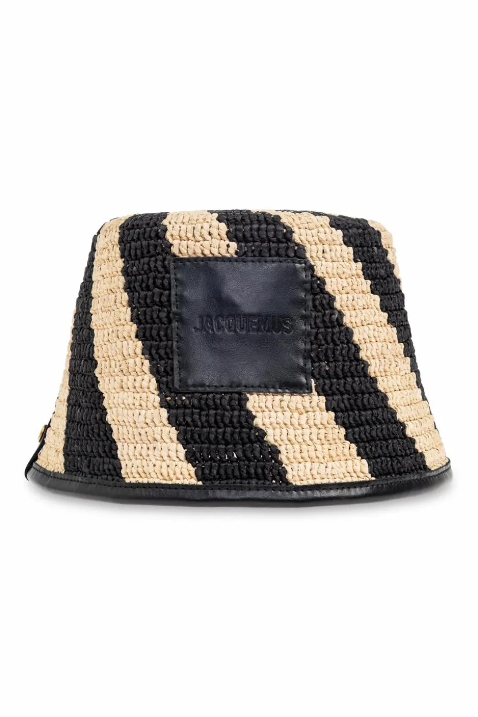 Jacquemus beige Woven Hat
