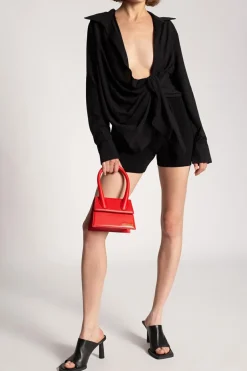 Jacquemus BLACK Asymmetrical top
