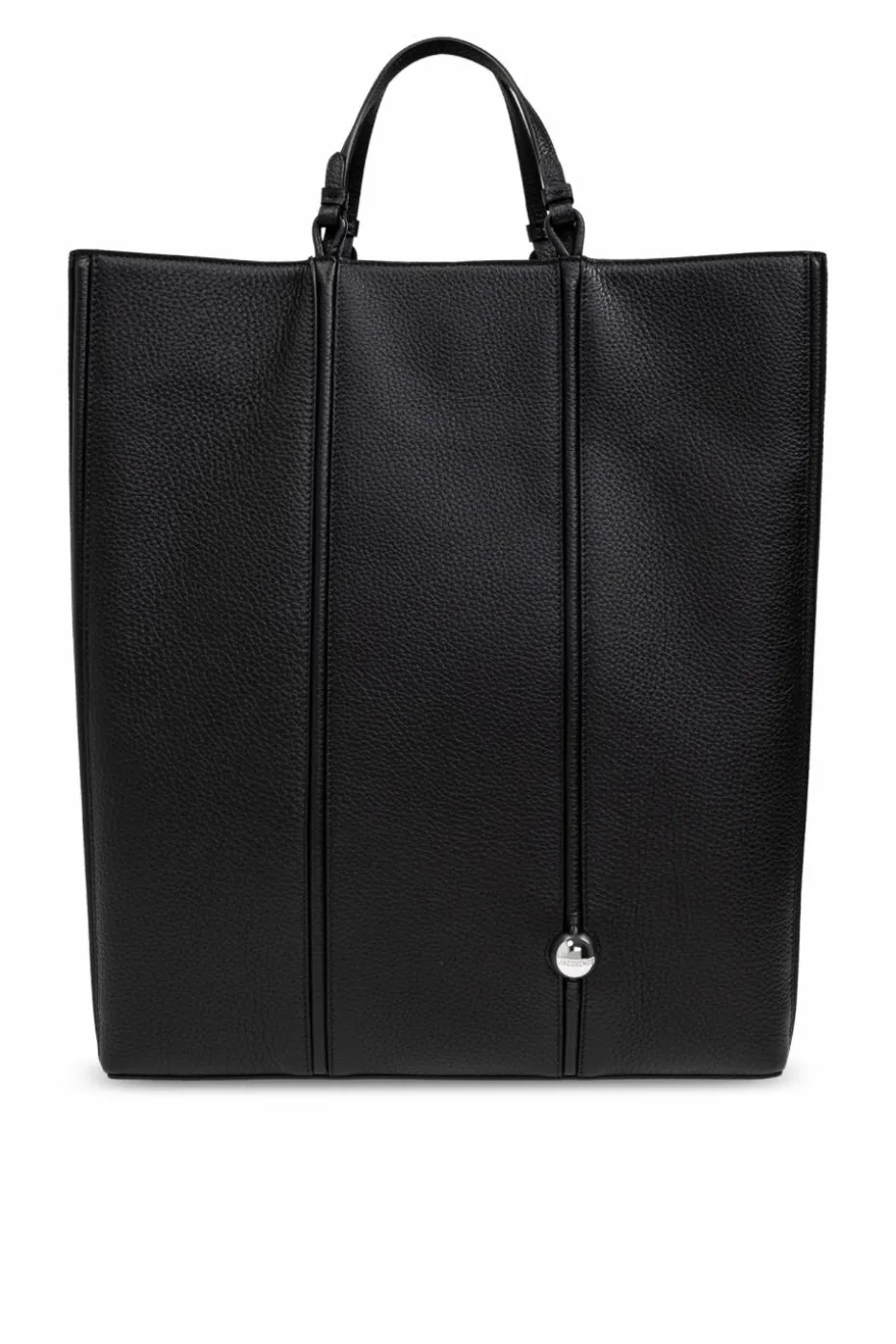 Jacquemus BLACK Bag Le Cabs Marino in shopper style