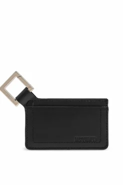 Jacquemus BLACK Card holder with keychain