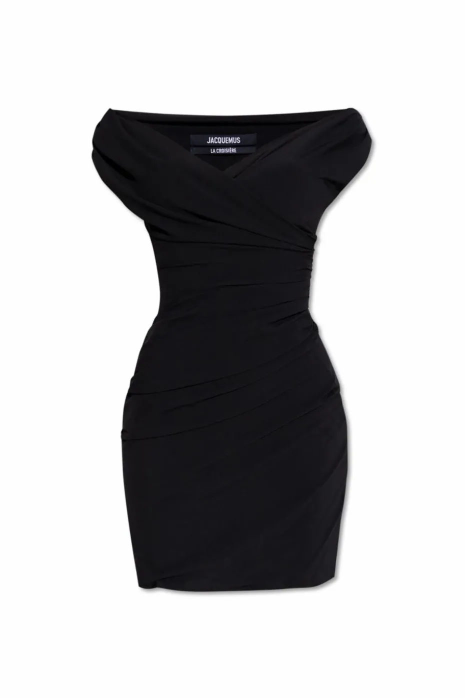 Jacquemus BLACK Draped Dress