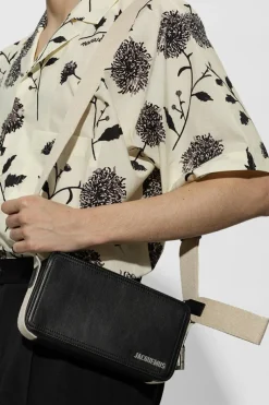 Jacquemus BLACK ‘Horizontal’ shoulder bag
