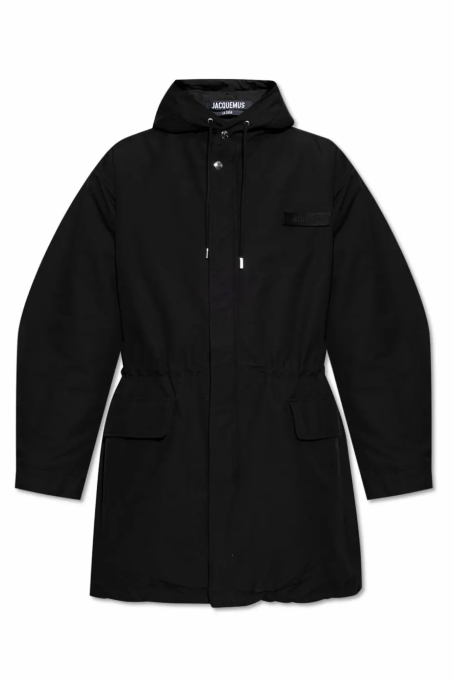Jacquemus BLACK Jacket Marrone type parka