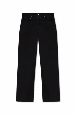 Jacquemus BLACK Jeans with logo
