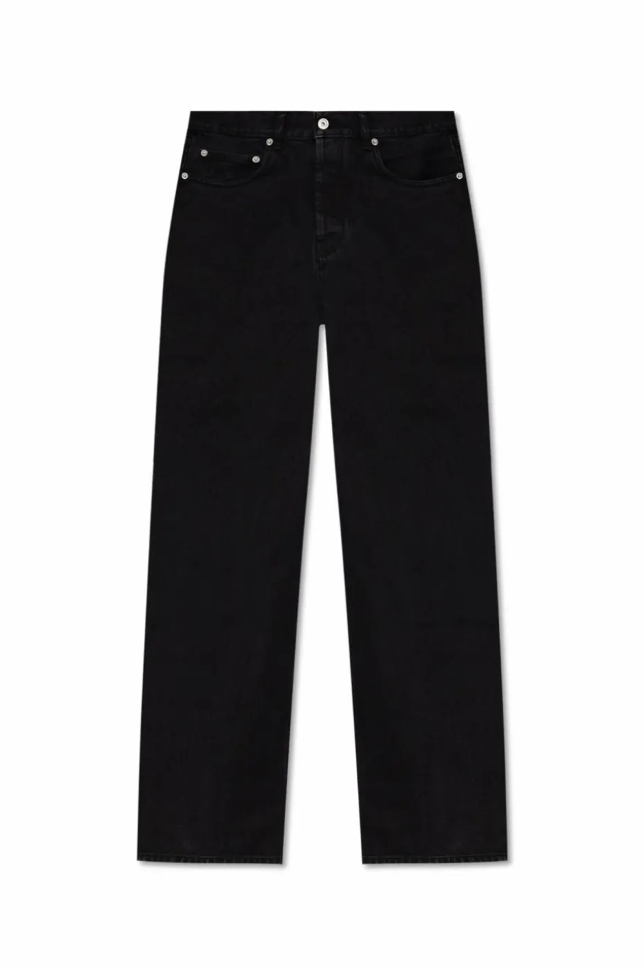 Jacquemus BLACK Jeans with logo