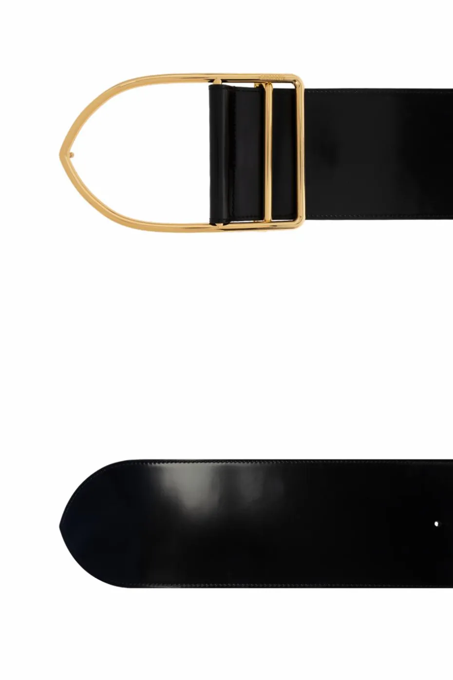 Jacquemus BLACK Leather belt