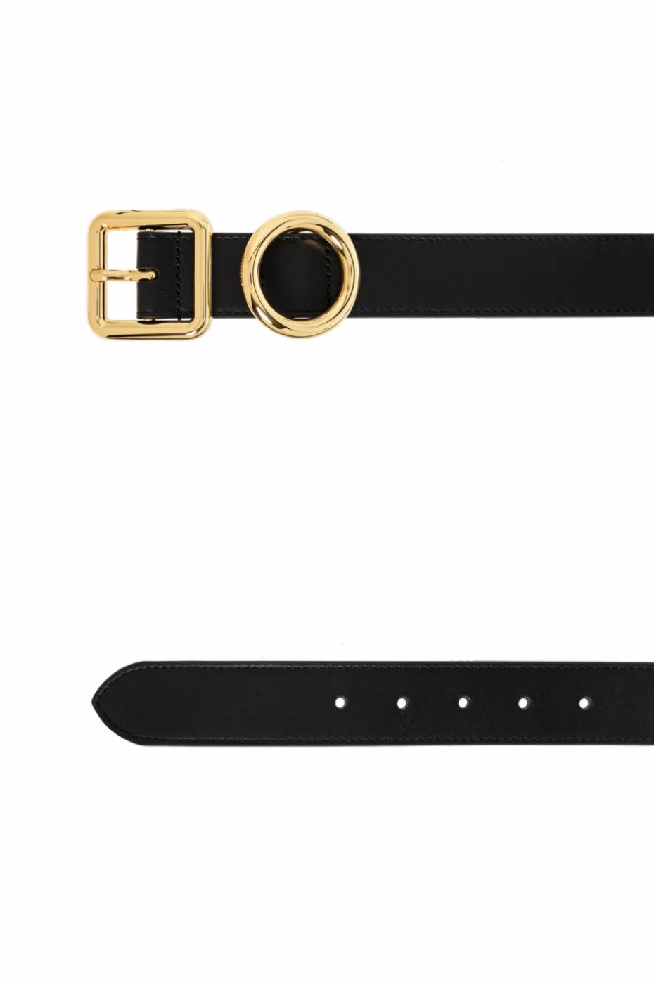 Jacquemus BLACK Leather belt