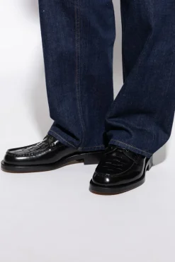 Jacquemus BLACK Leather "derby" shoes