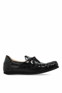 Jacquemus BLACK Leather shoes Les Batto
